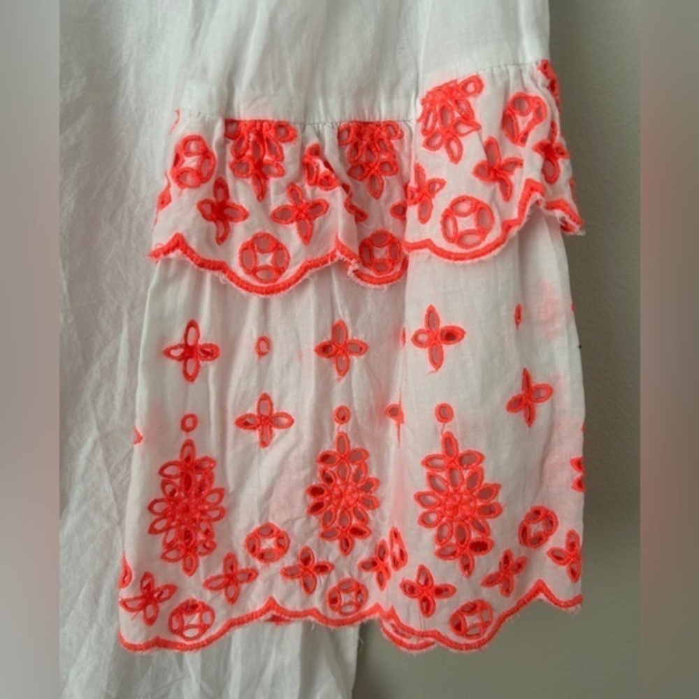 Ana White and Pink Embroidered Women's Top - Picture 3 of 12